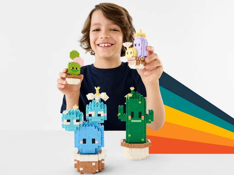 Shop Mini Blocks Flower Series under $10