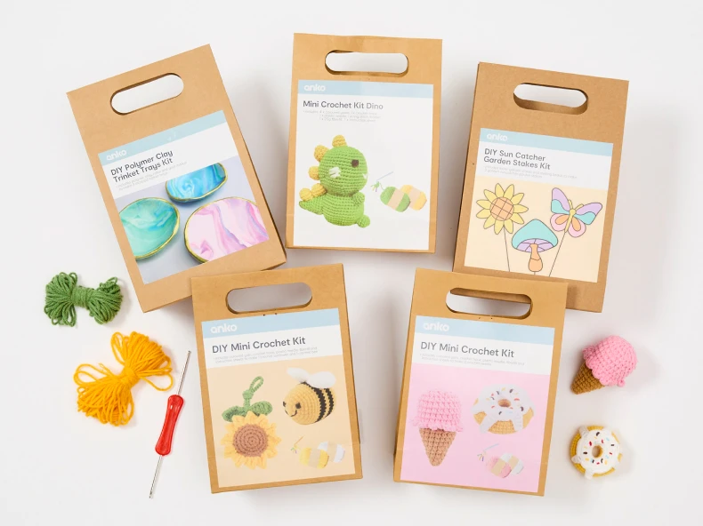 Assortment of DIY kits for kids