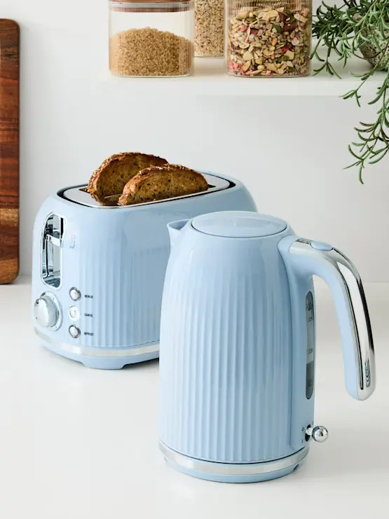 Matching Blue Toaster & Ke