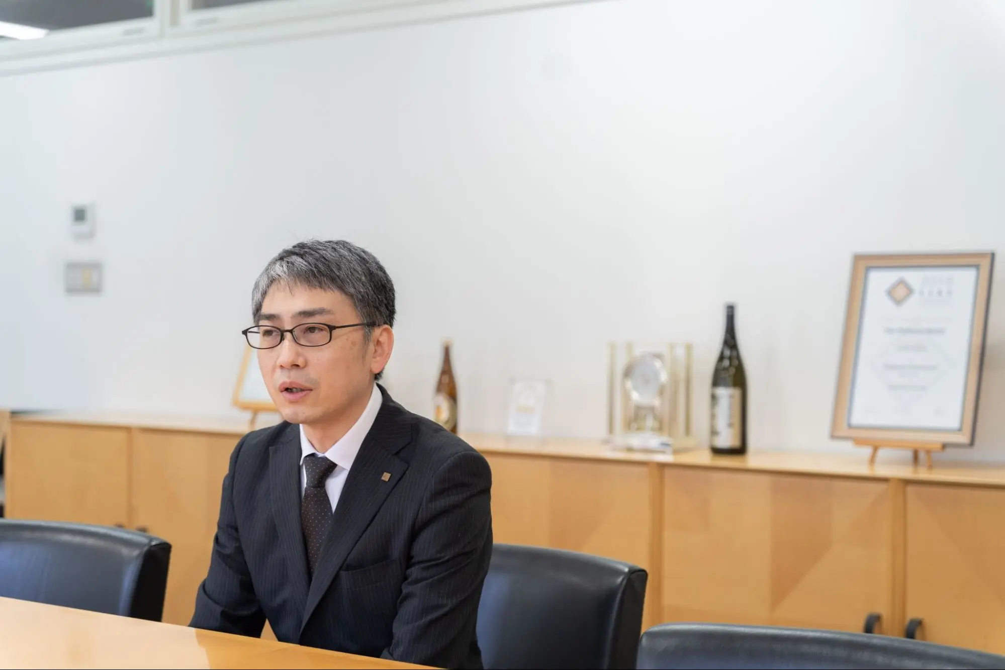 朝日酒造営業本部国内事業部直販営業課課長・酒井鉄平さん