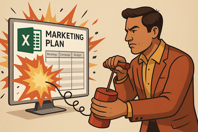 Why switch from Excel to Marketing Planning Software