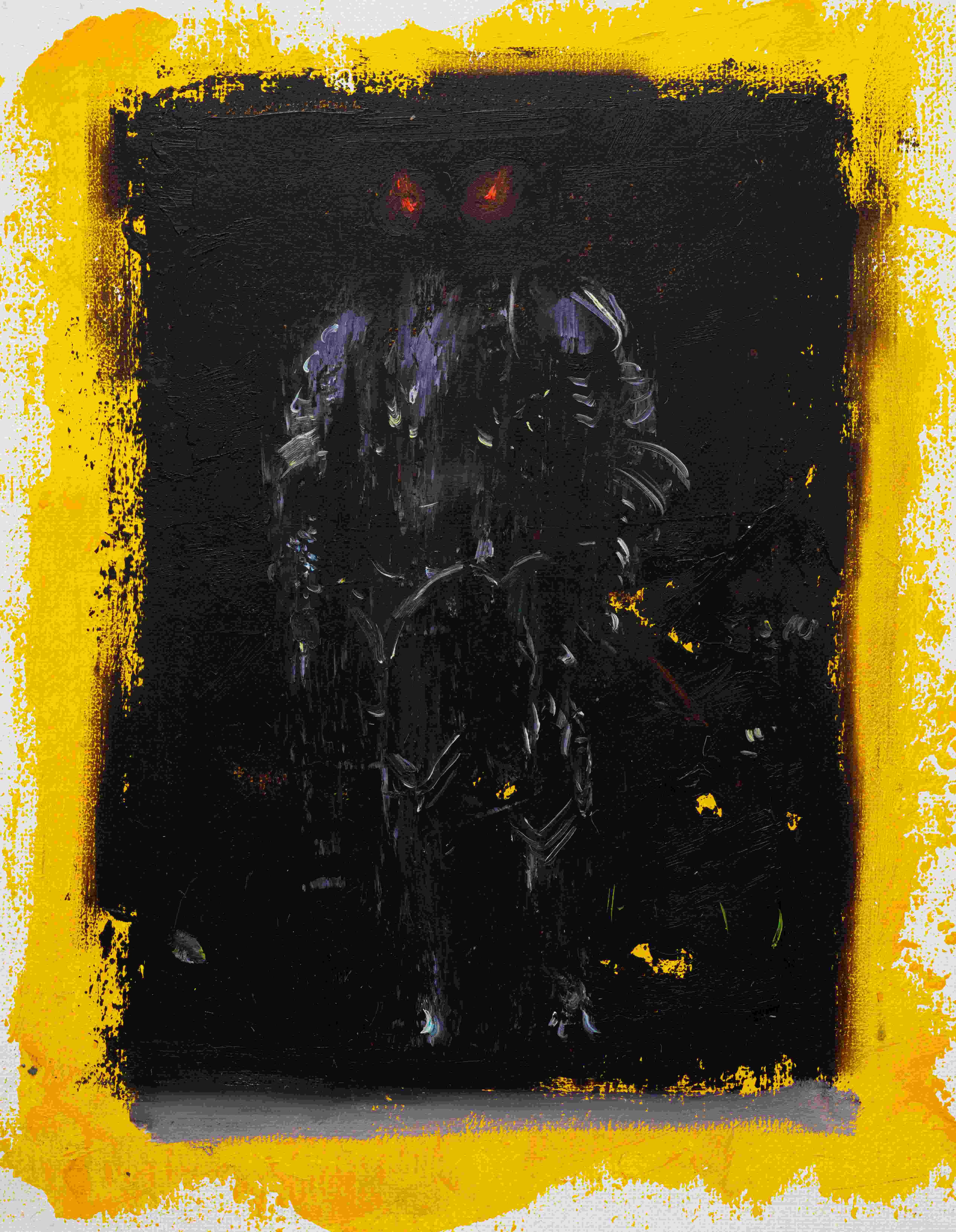 Warrior | oil on canvas | 44 x 35 cm | 2019