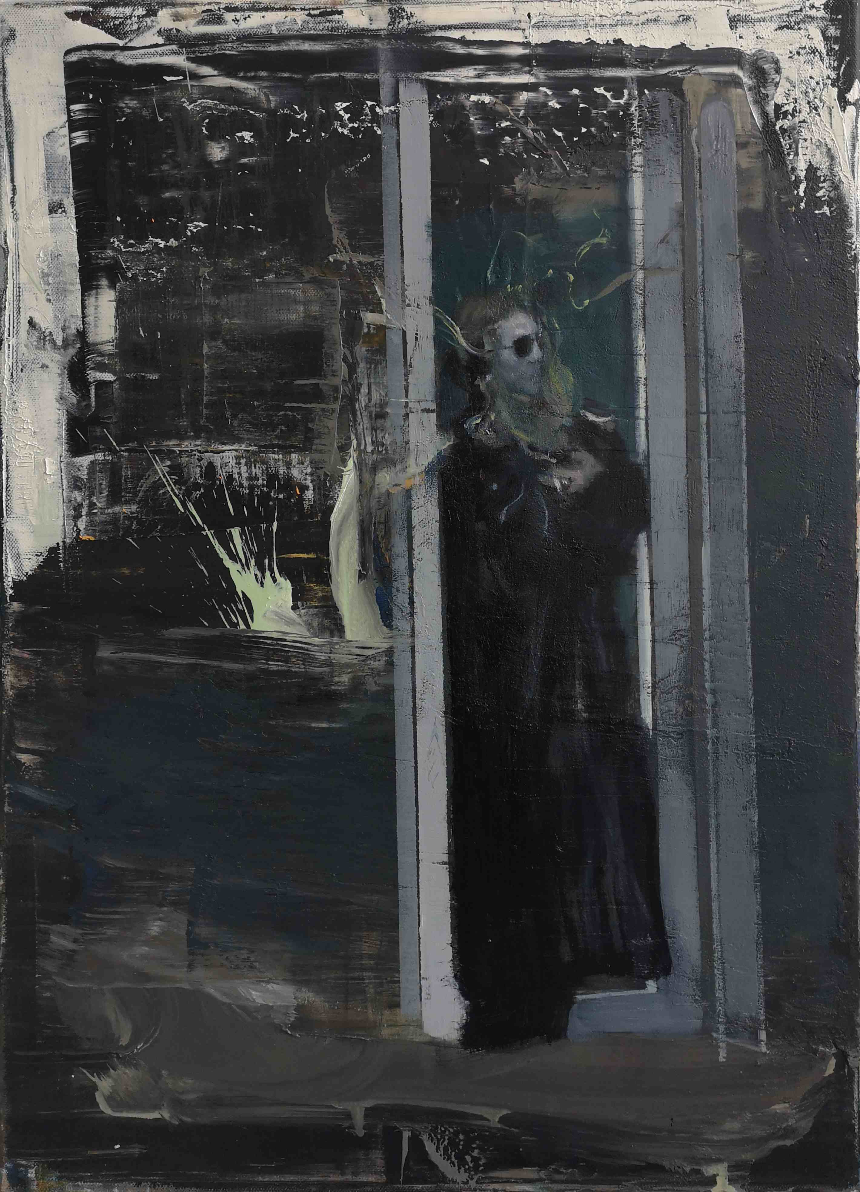 Musta | oil on canvas | 55 x 39 cm | 2020