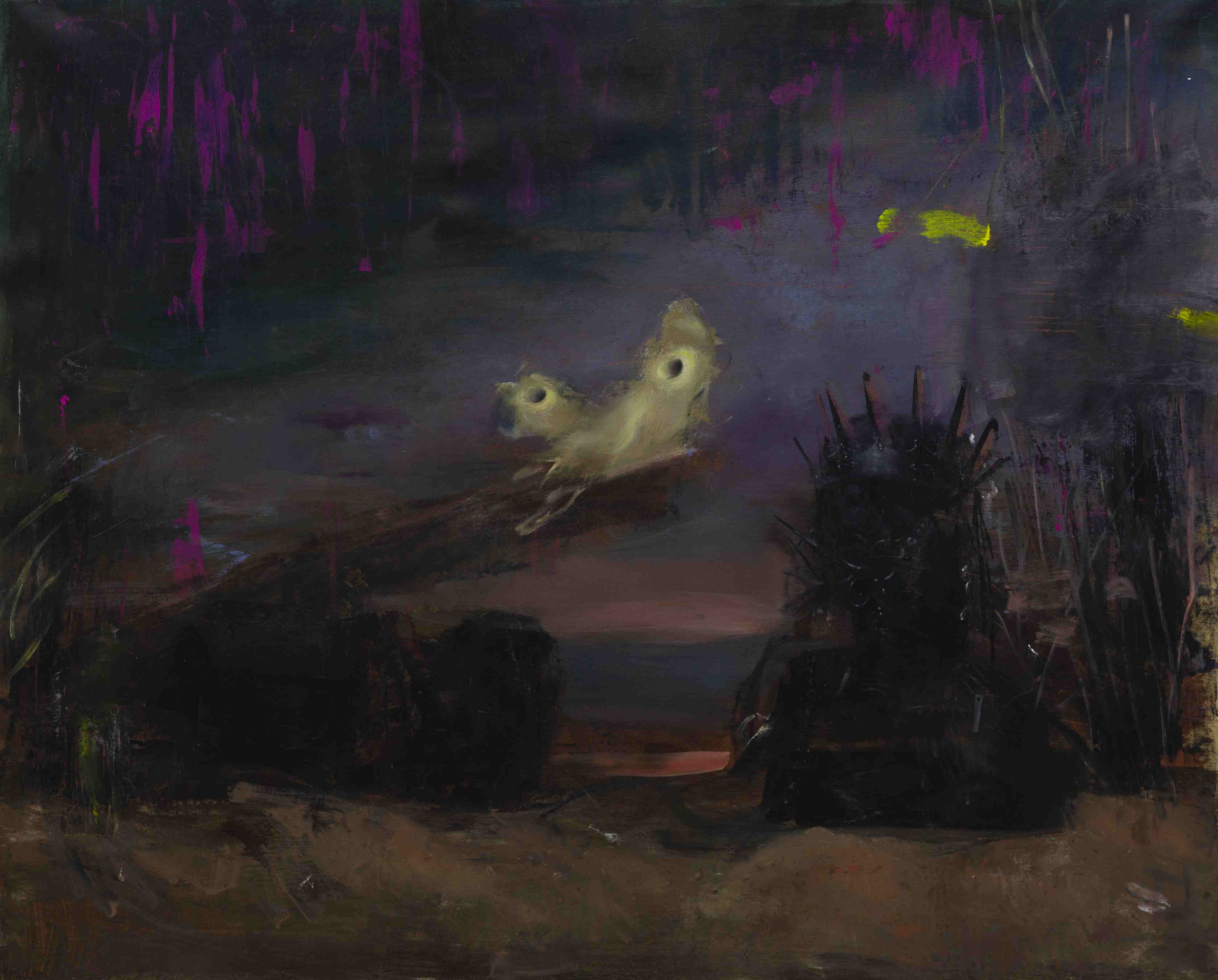 Apocalyptic idyll | oil on canvas | 150 x 120 cm | 2020