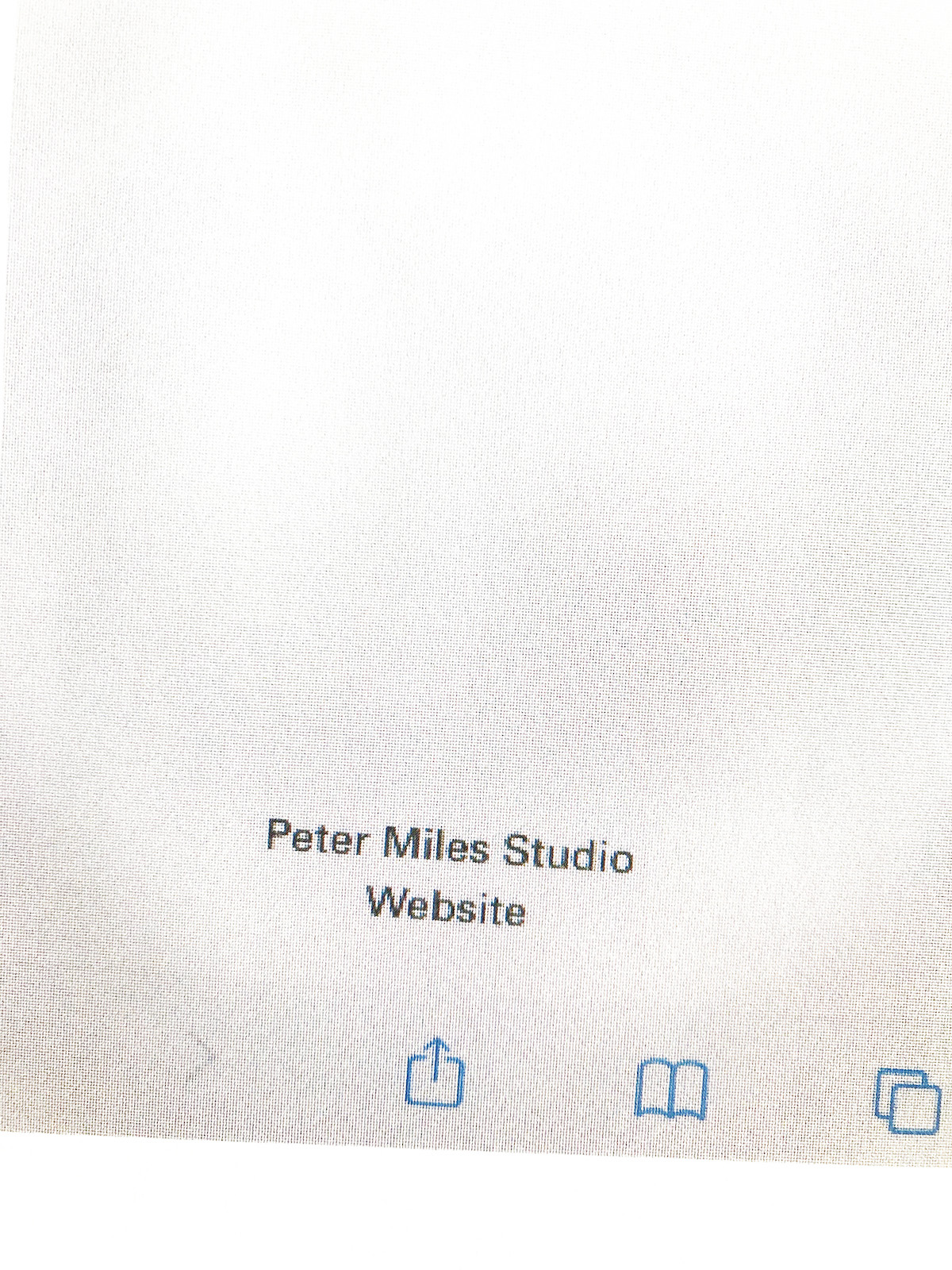 Peter Miles Studio