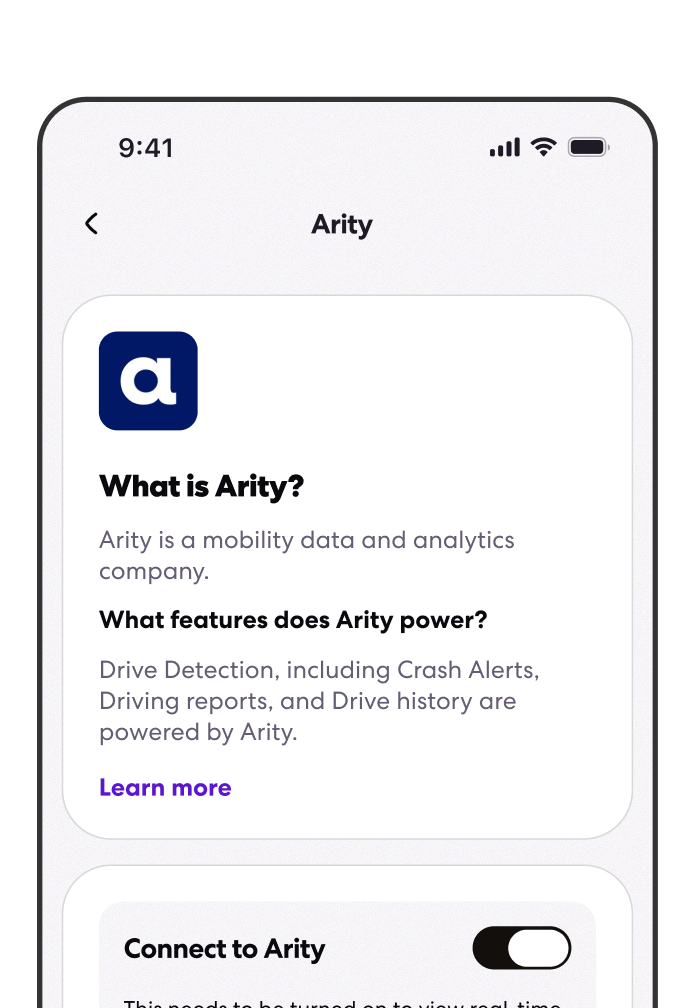 Arity-Powering-Driving- -Crash-Features