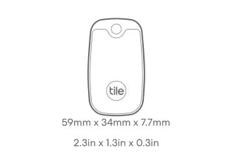 Dimensions of a Tile Pro (2022)