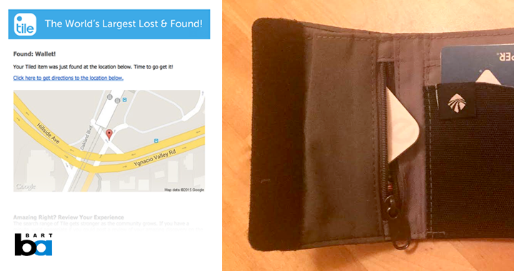 A Lost and Found and a Wallet