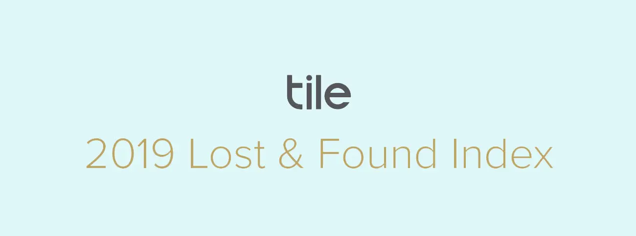2019 Lost & Found Index banner