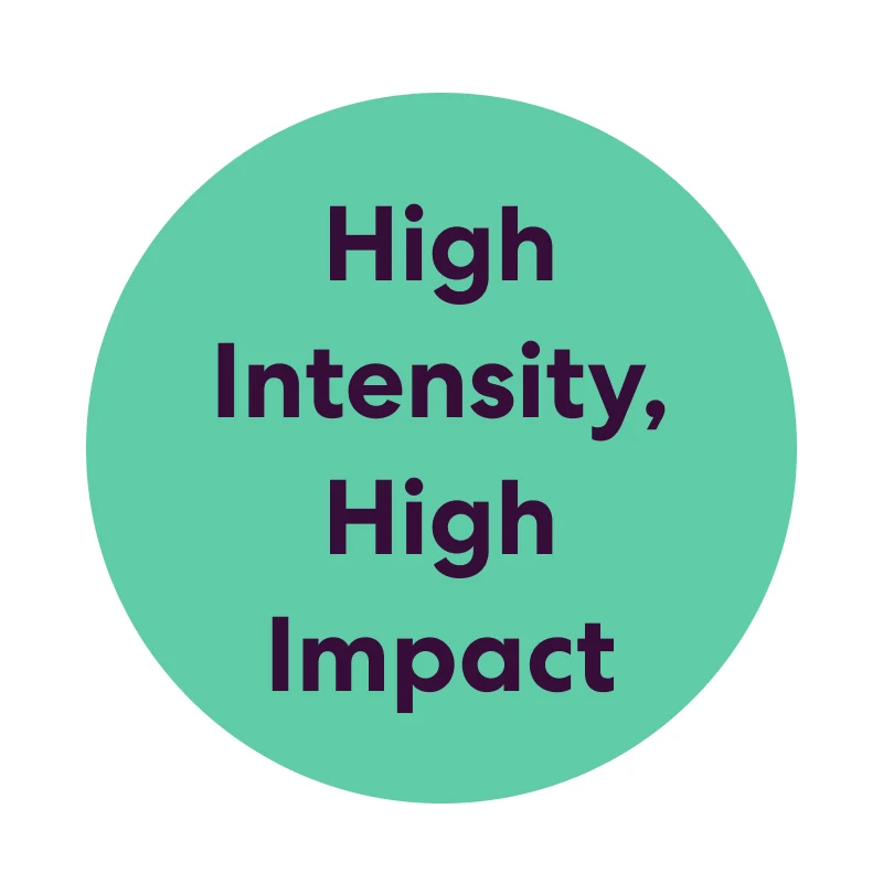 High Intensity High Impact