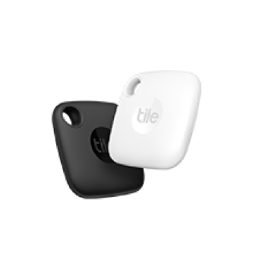 Tile Mate White & Tile Pro Black (2022) Combo - High-Performance Bluetooth  Tracker, Keys Finder, and Item Locator for Keys, Bags, and More; Water