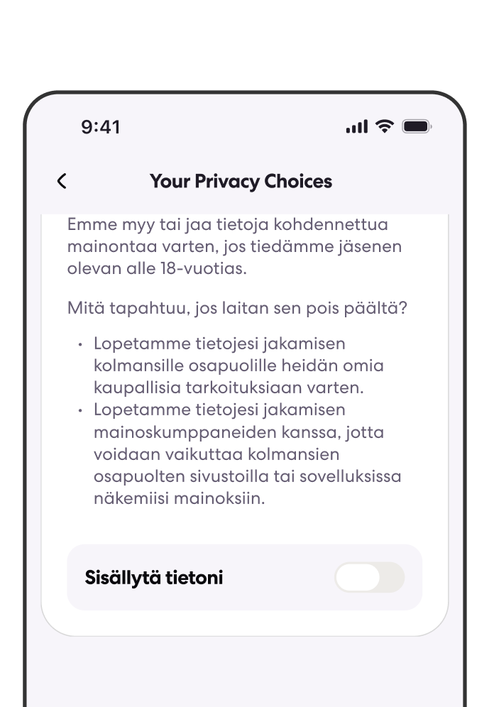 Personalizedadvertising FI