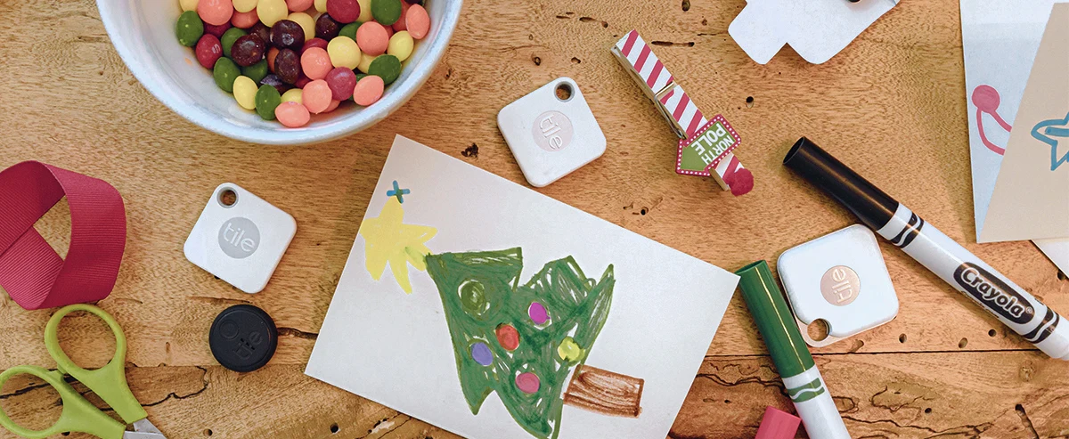 A Tile with holiday arts and crafts gear
