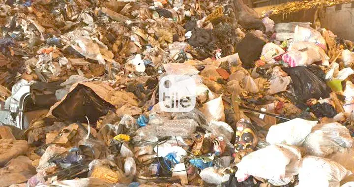 A pile of garbage