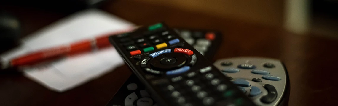 A bunch of remote controls