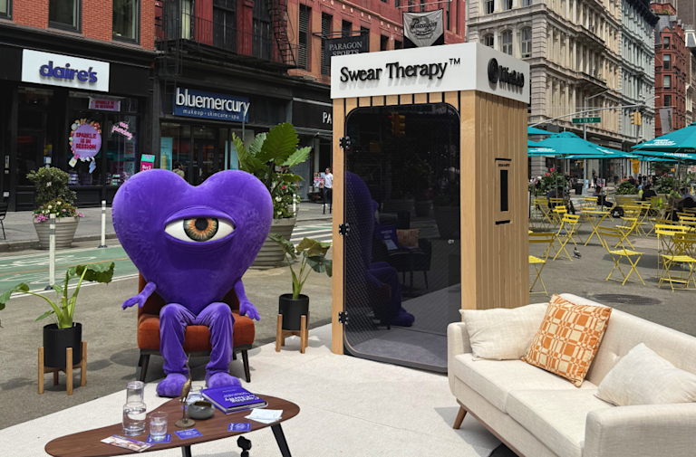 Back-to-School Is Stressful as $#%! So We Built a Swearing Booth in NYC and London