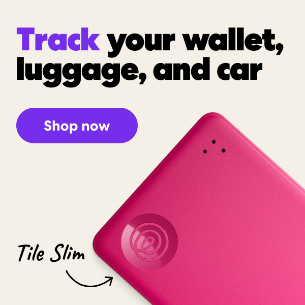 Track your wallet, luggage, and car