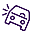 Get notified about collisions over 25mph for all drivers and passengers.* *Conditions and limitations apply.