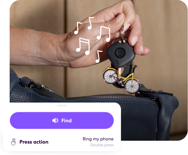Tile Mate ringing on keys