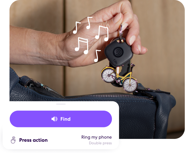 Tile Mate ringing on keys