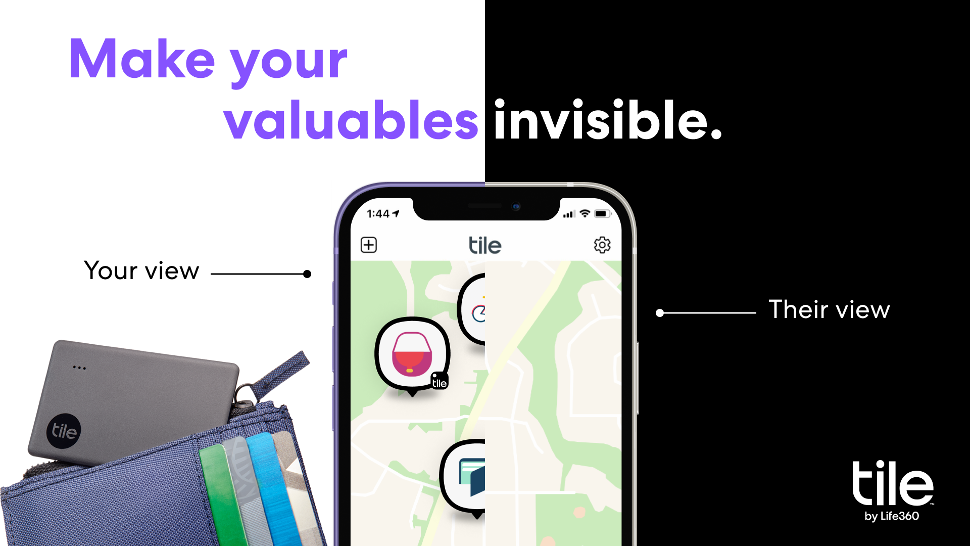 A view of anti-theft mode within the Tile app.