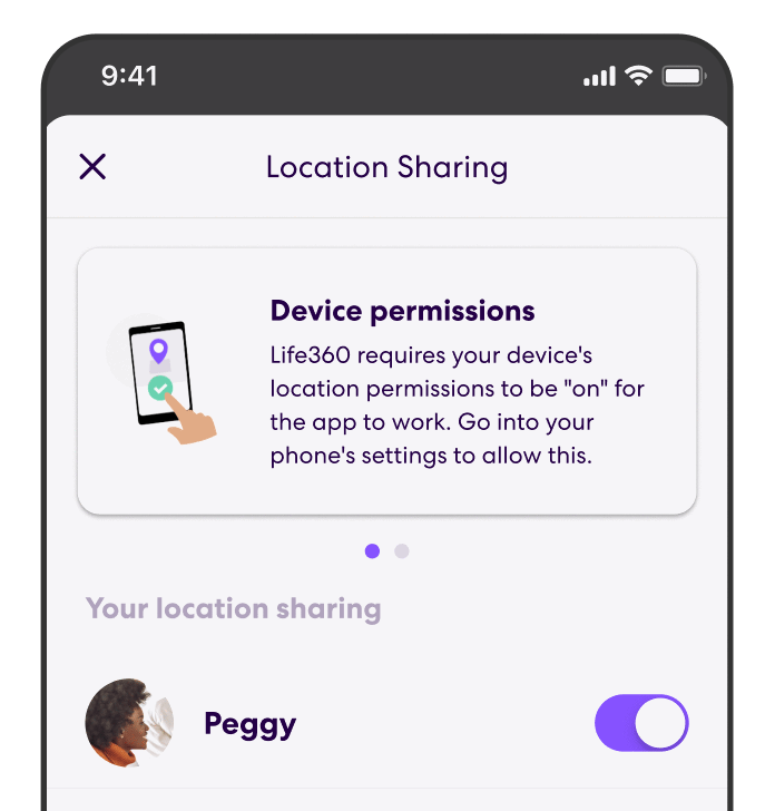 Locationsharing-location sharing foundation