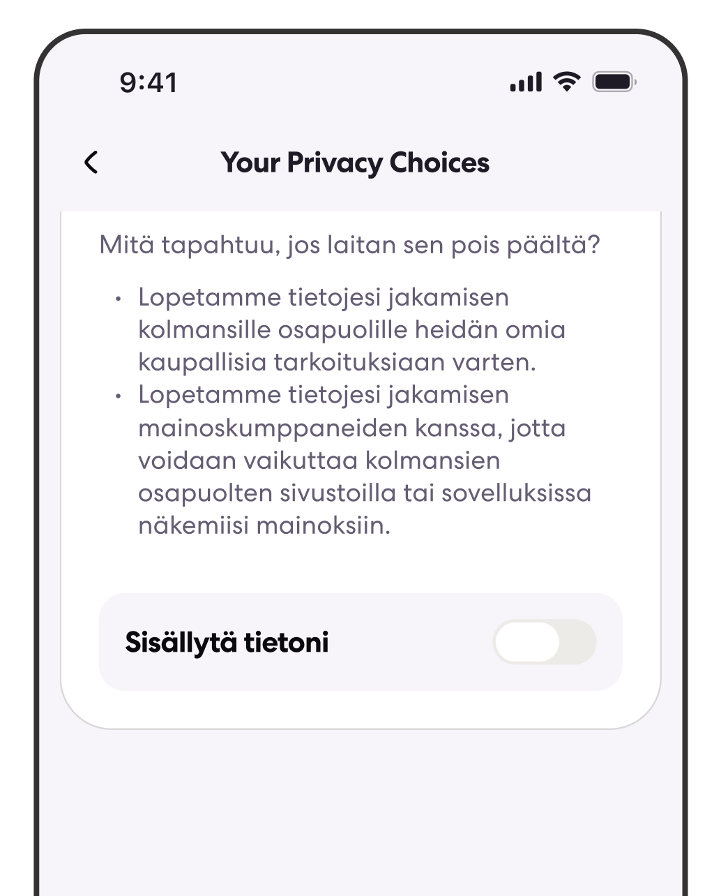 Personalizedadvertising FI