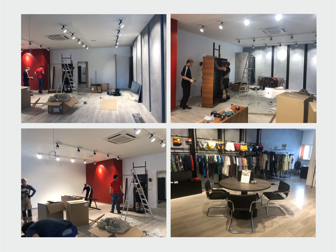 Шоурум мужского белья г. Москва