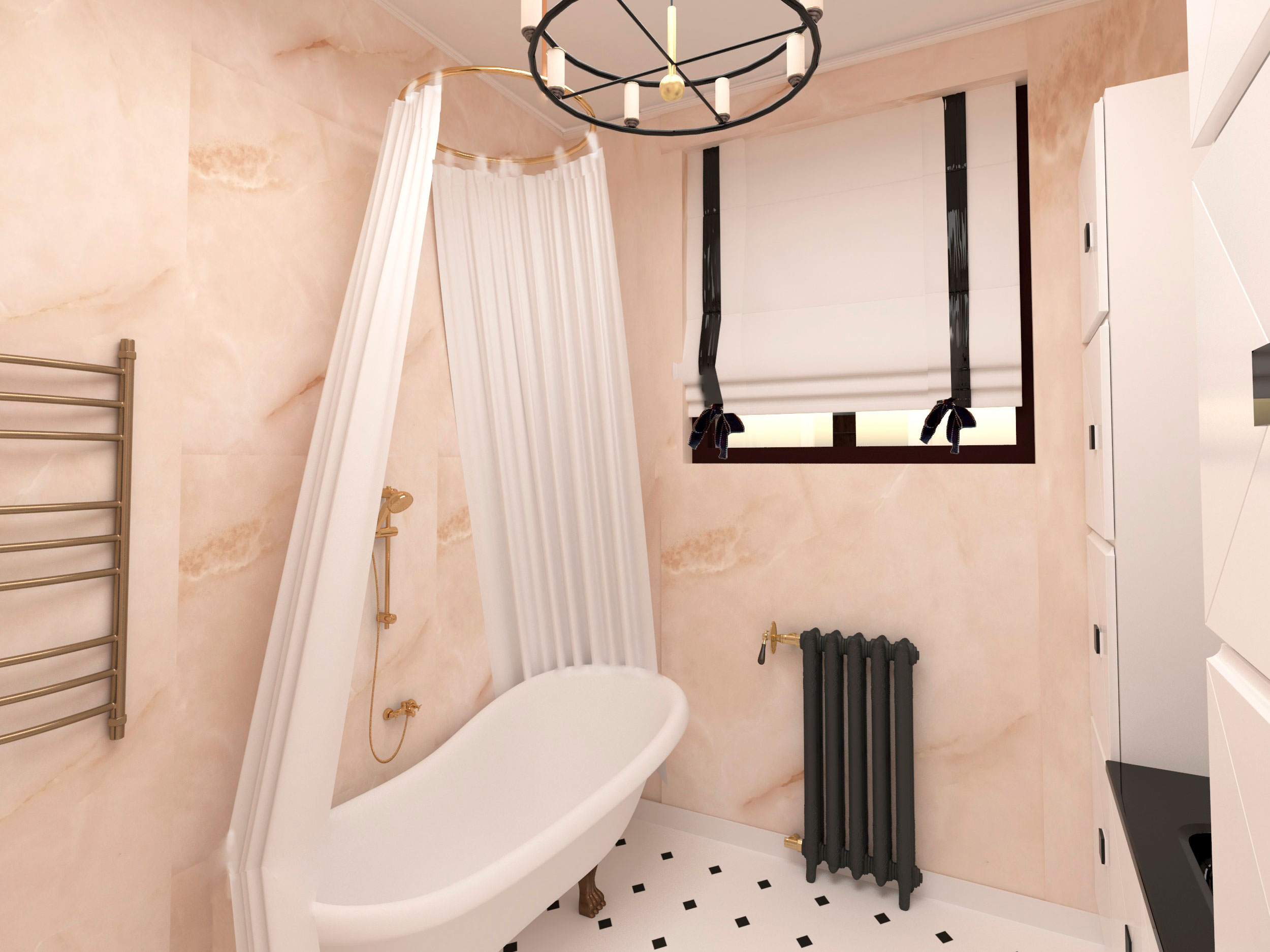 Интерьер загородного дома в КП "Новорижский"