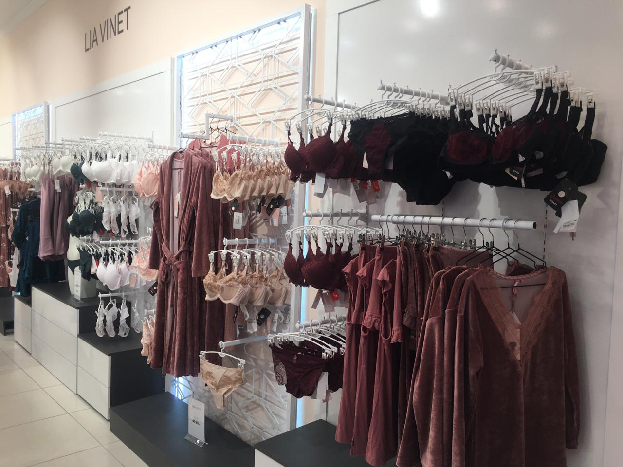 Концепт сети магазинов белья