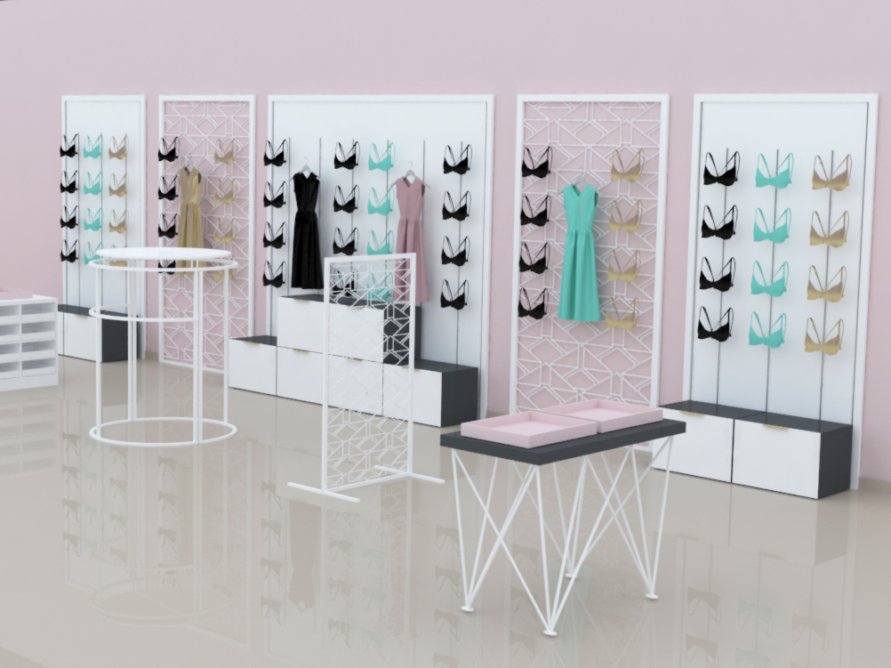 Концепт сети магазинов белья