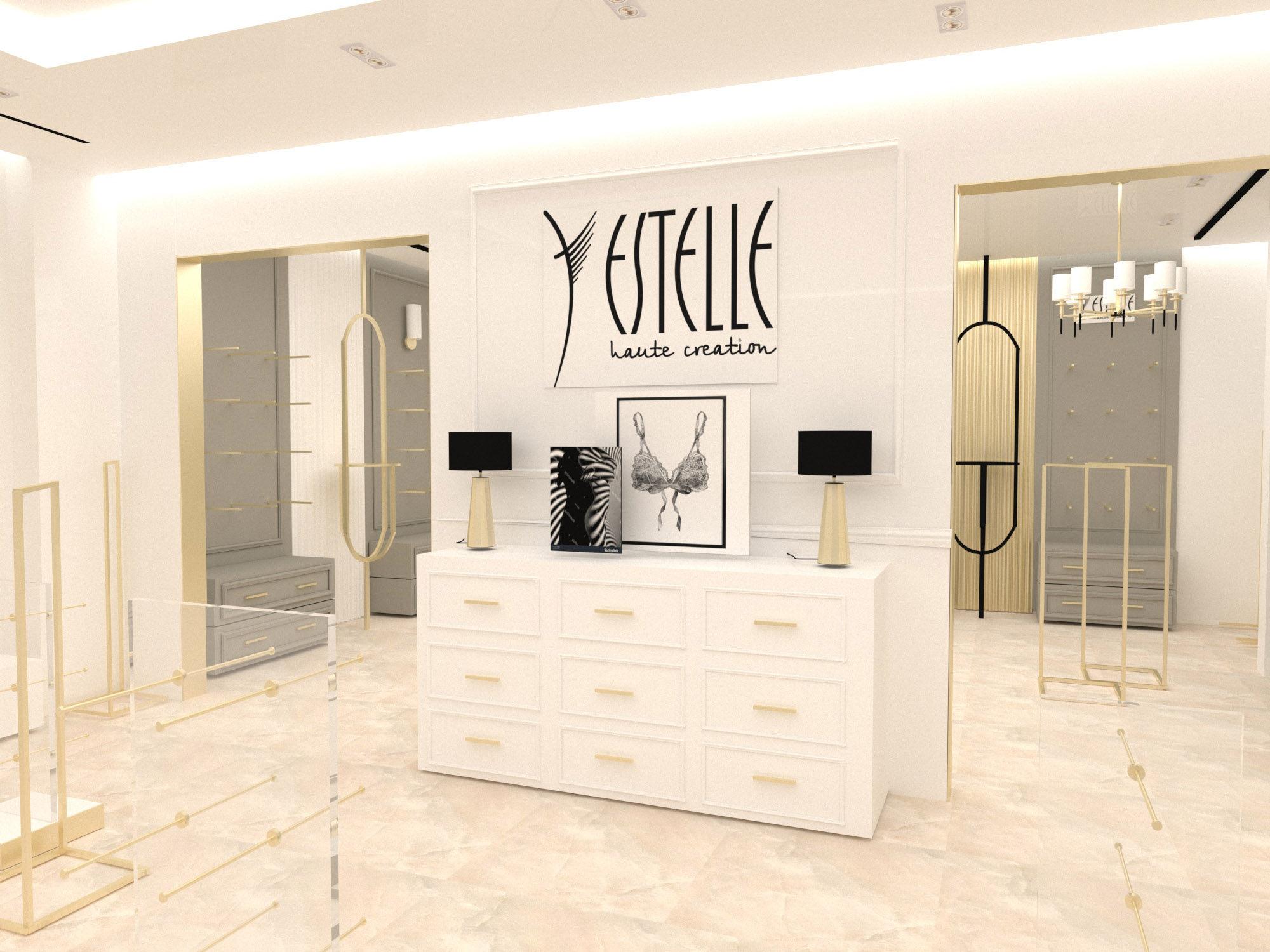 Дизайн магазина в ТЦ Крокус 