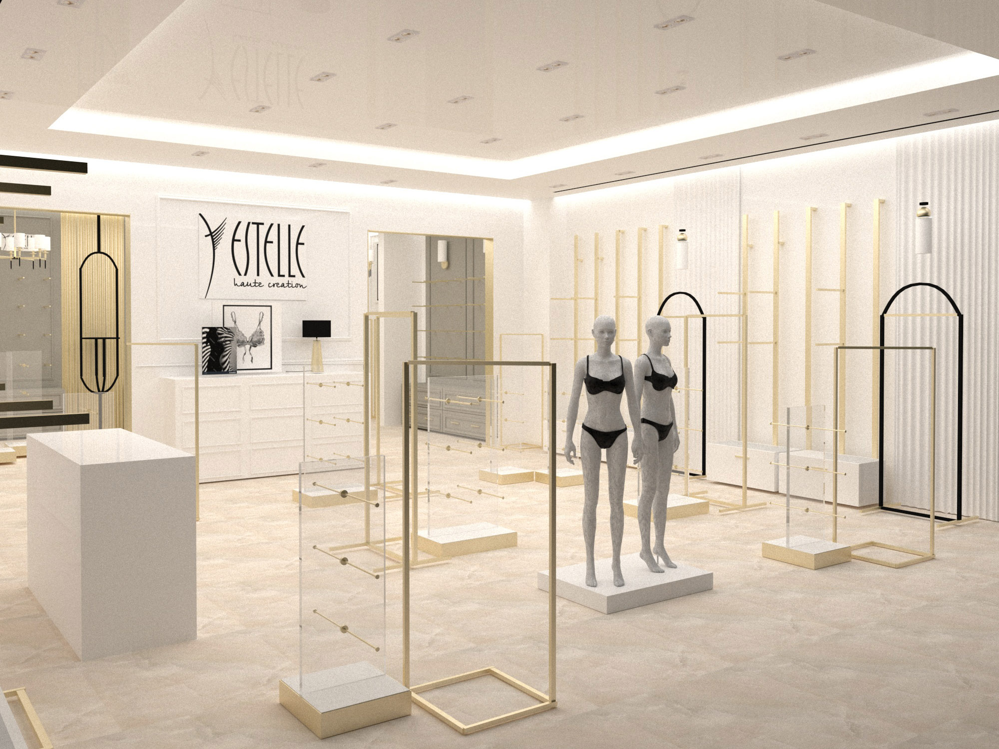 Дизайн магазина в ТЦ Крокус 