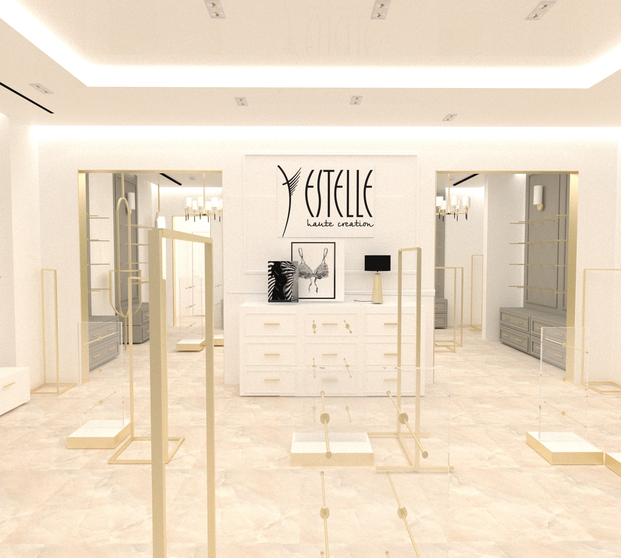 Дизайн магазина в ТЦ Крокус 