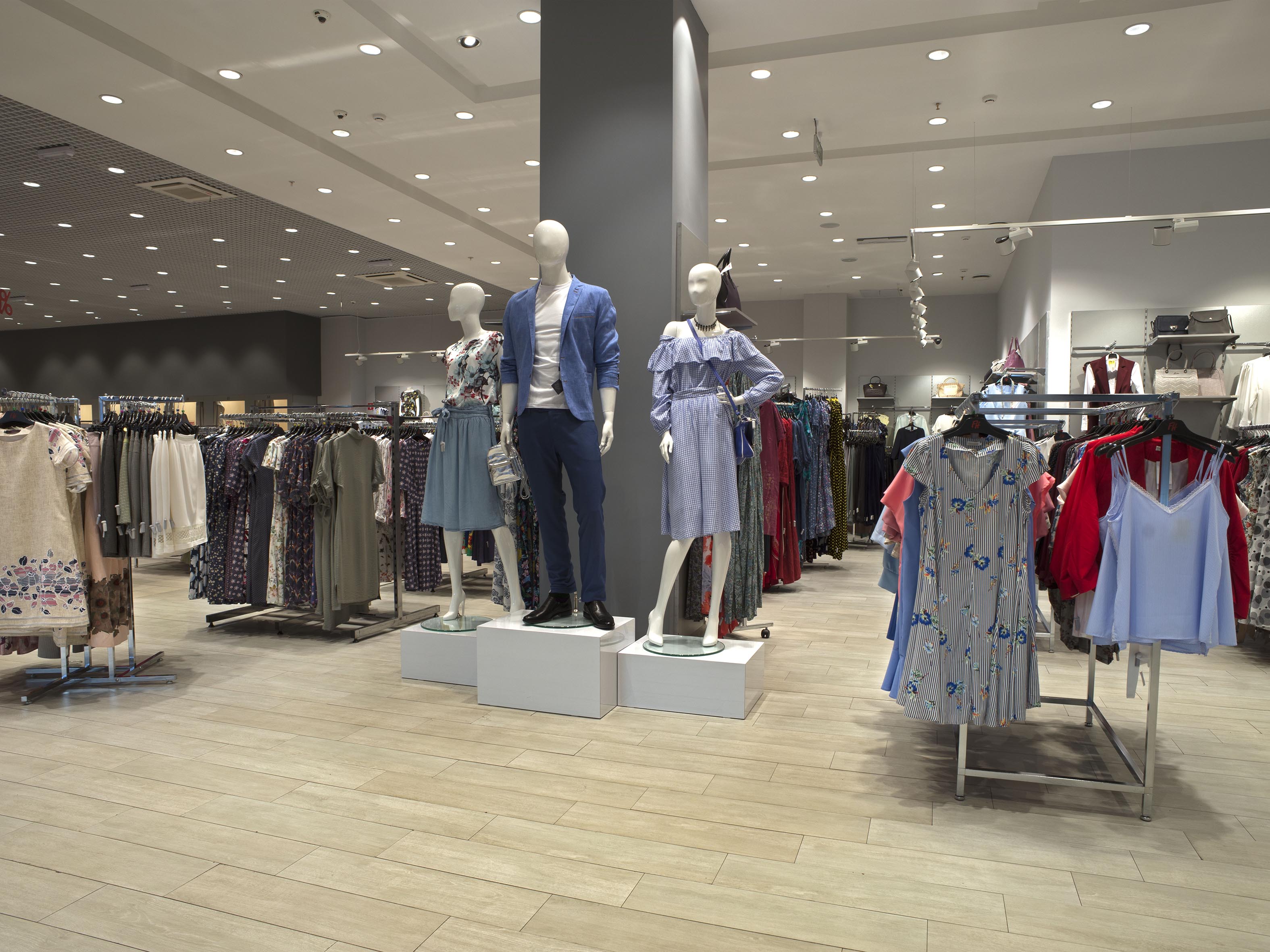 Дизайн магазина одежды в ТРК "Лондон Молл"