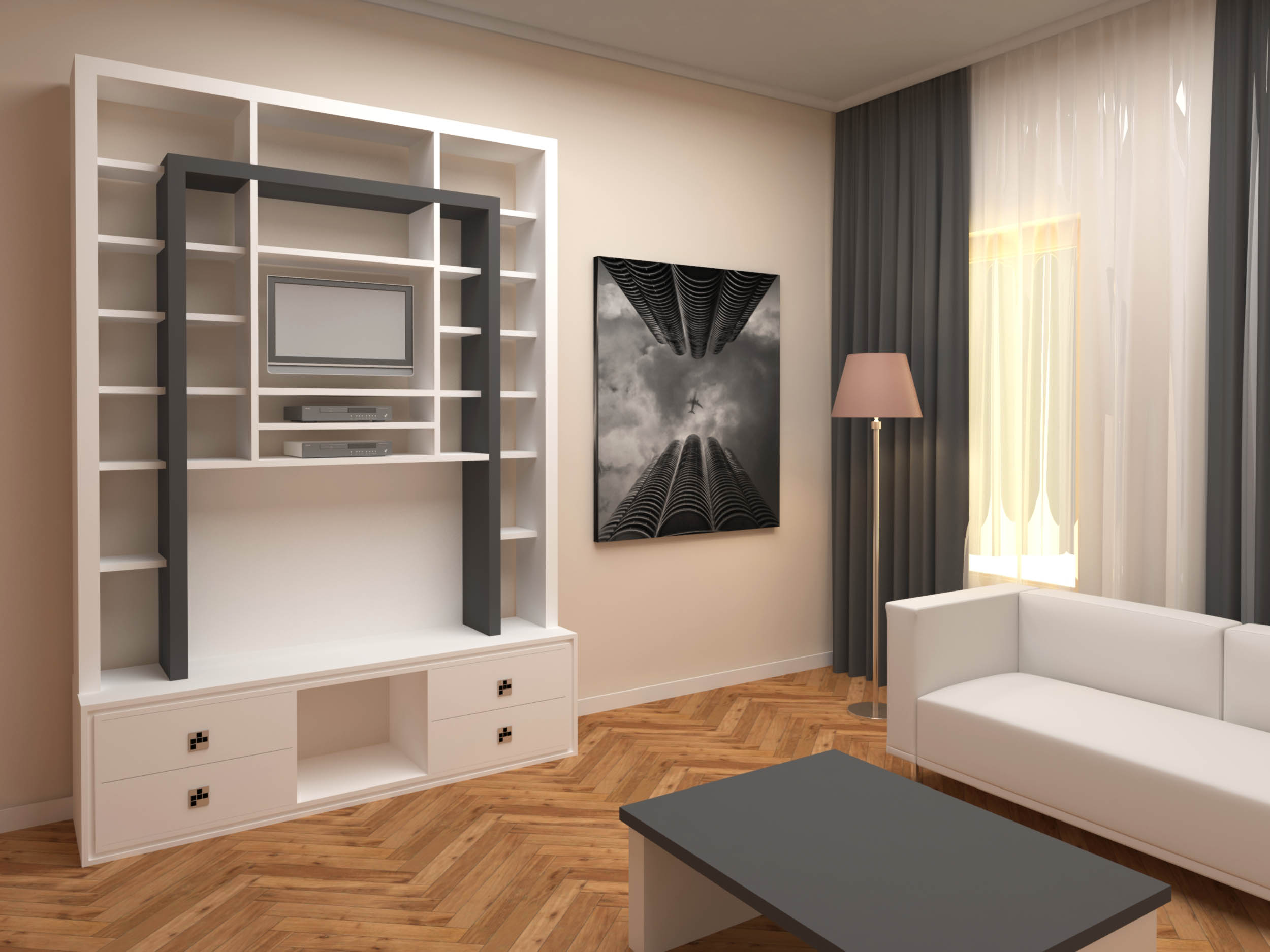 дизайн 3х комнатной квартиры