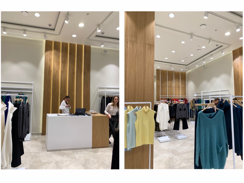 Дизайн магазина одежды 