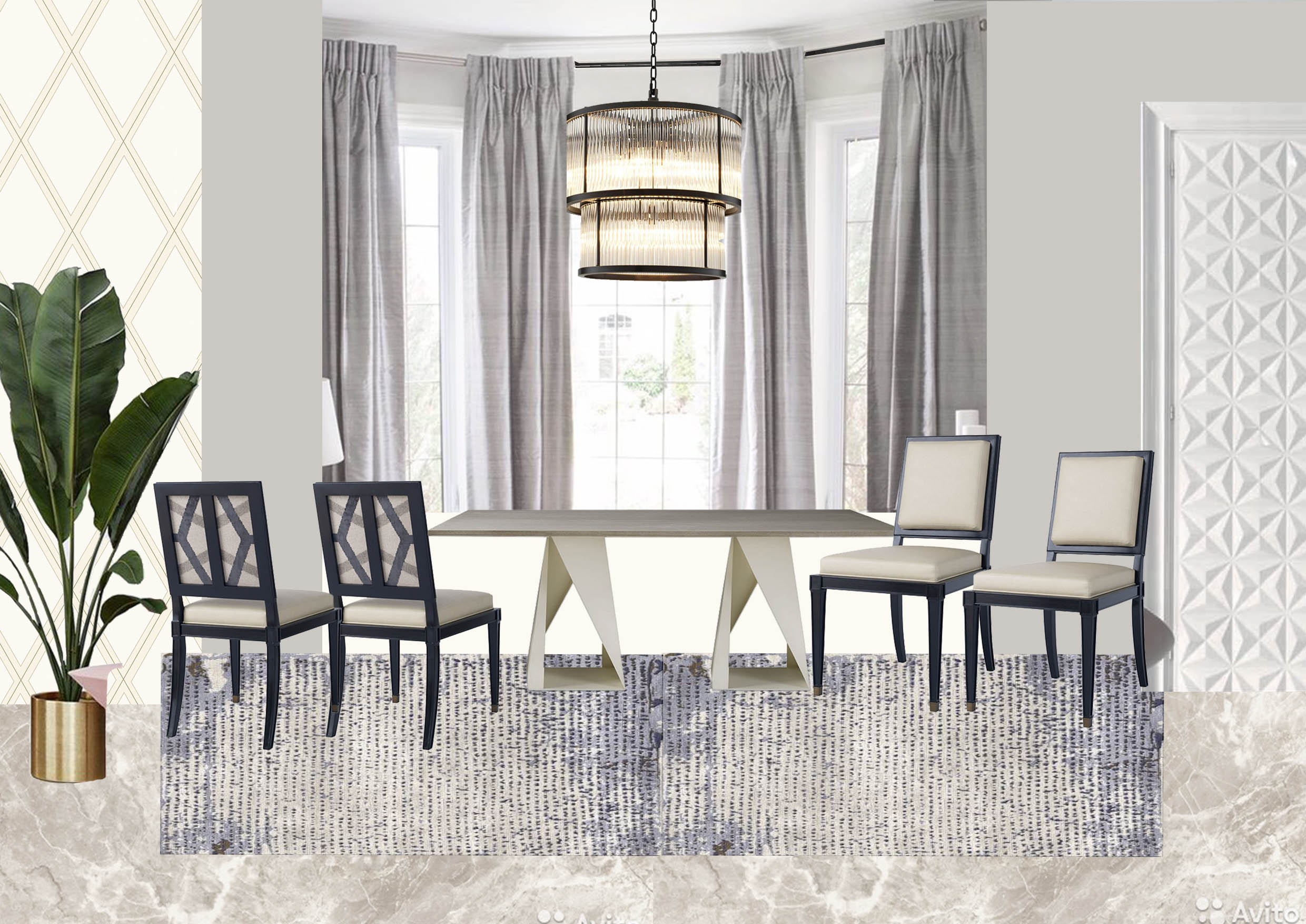 Интерьер квартиры  для молодой пары 