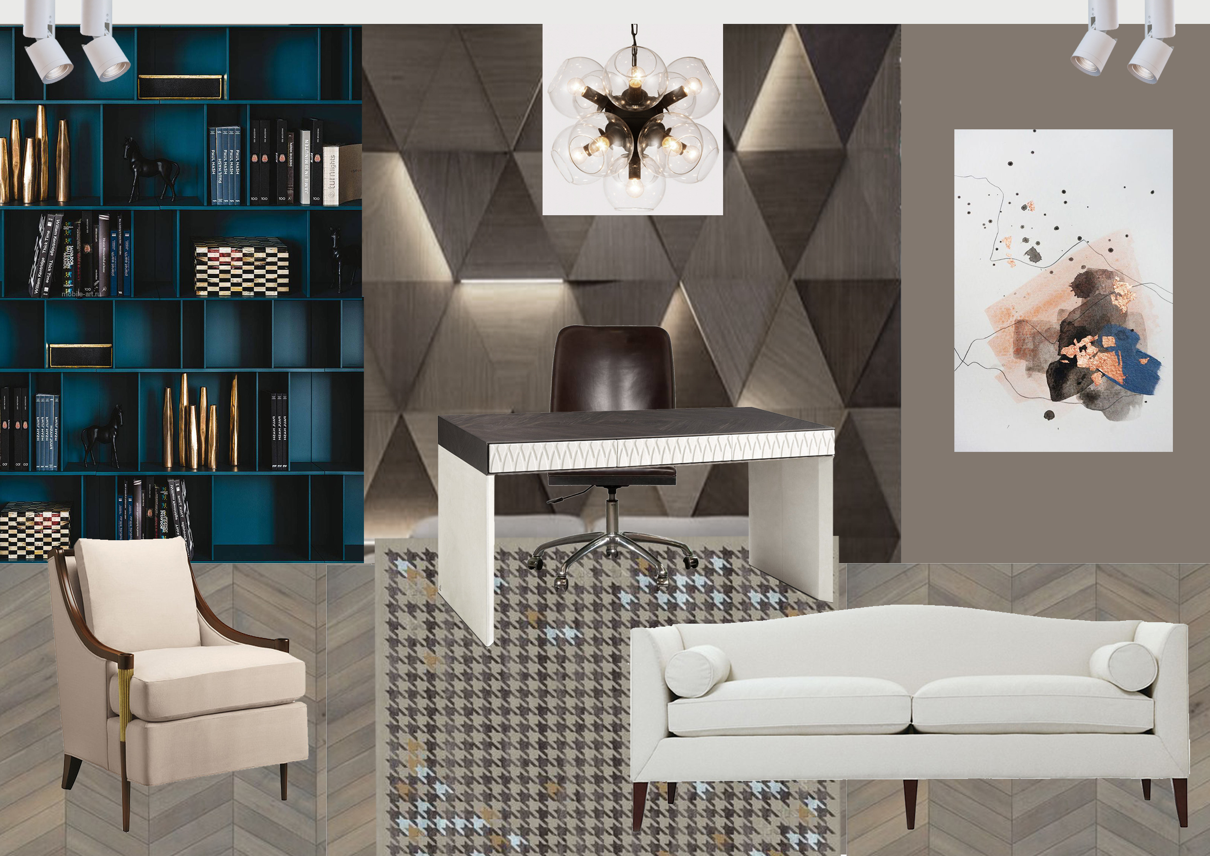 Интерьер квартиры  для молодой пары 