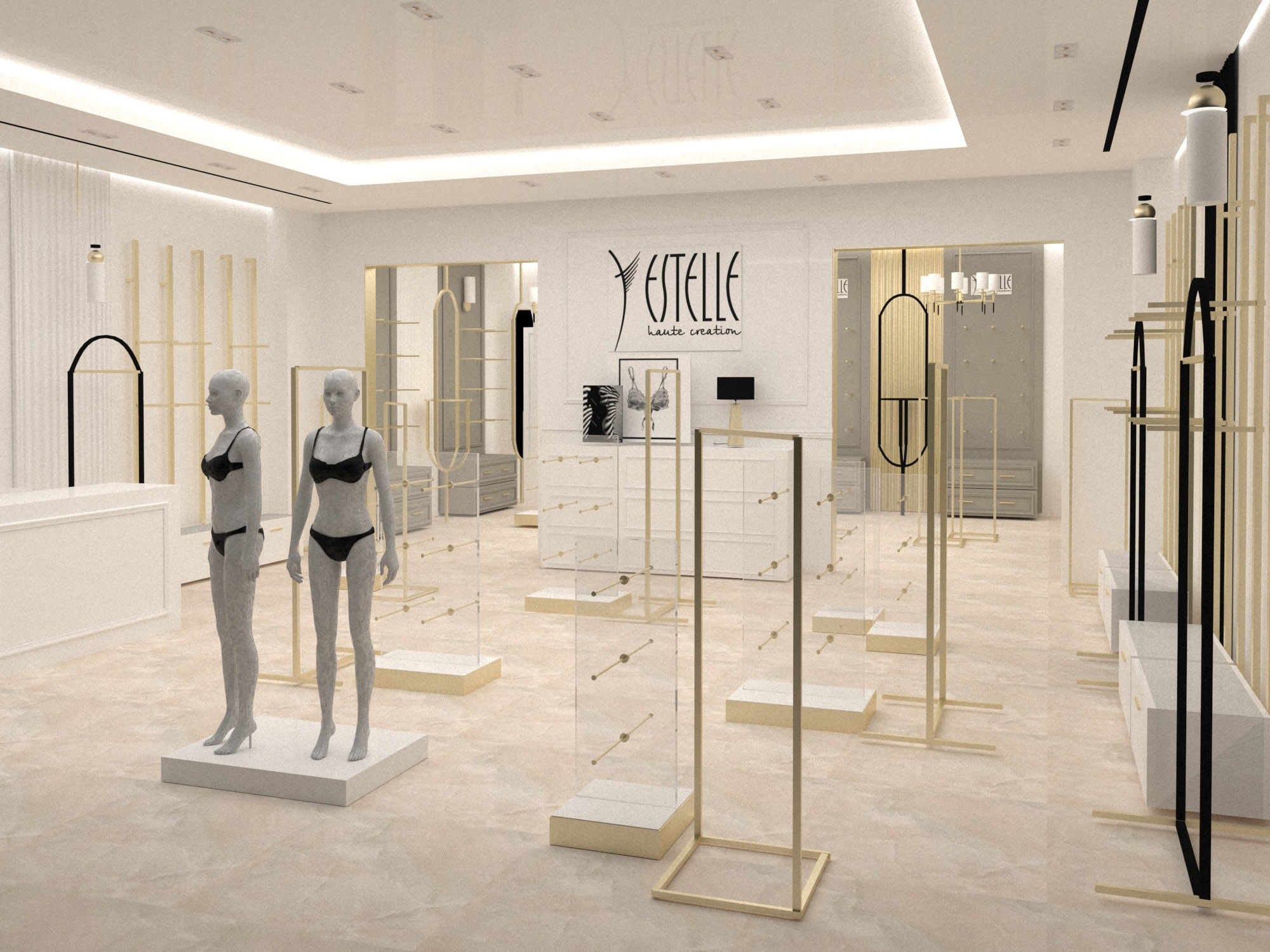 Дизайн магазина в ТЦ Крокус 