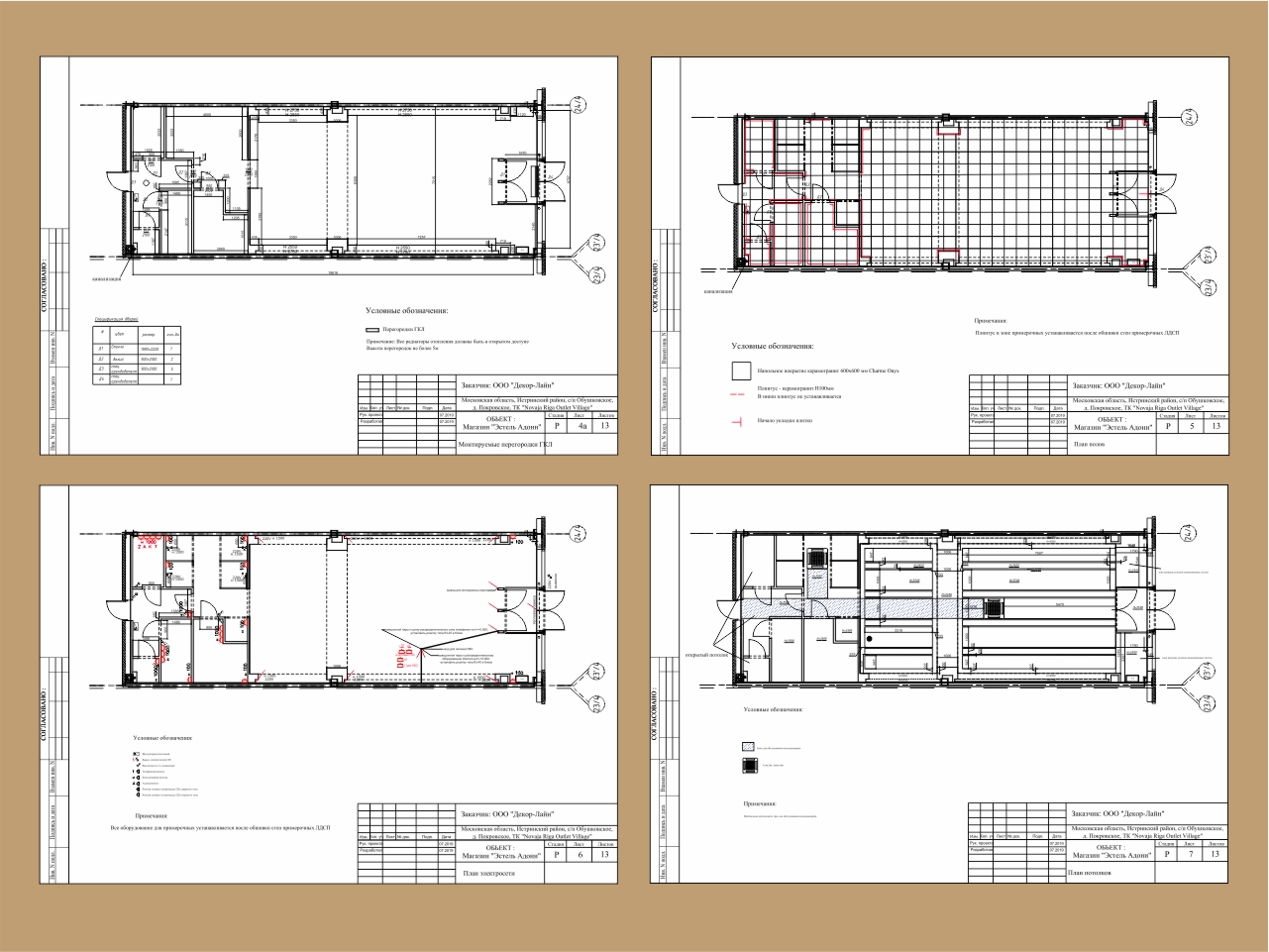 Д изайн магазина в Новая Рига Аутлет Вилладж