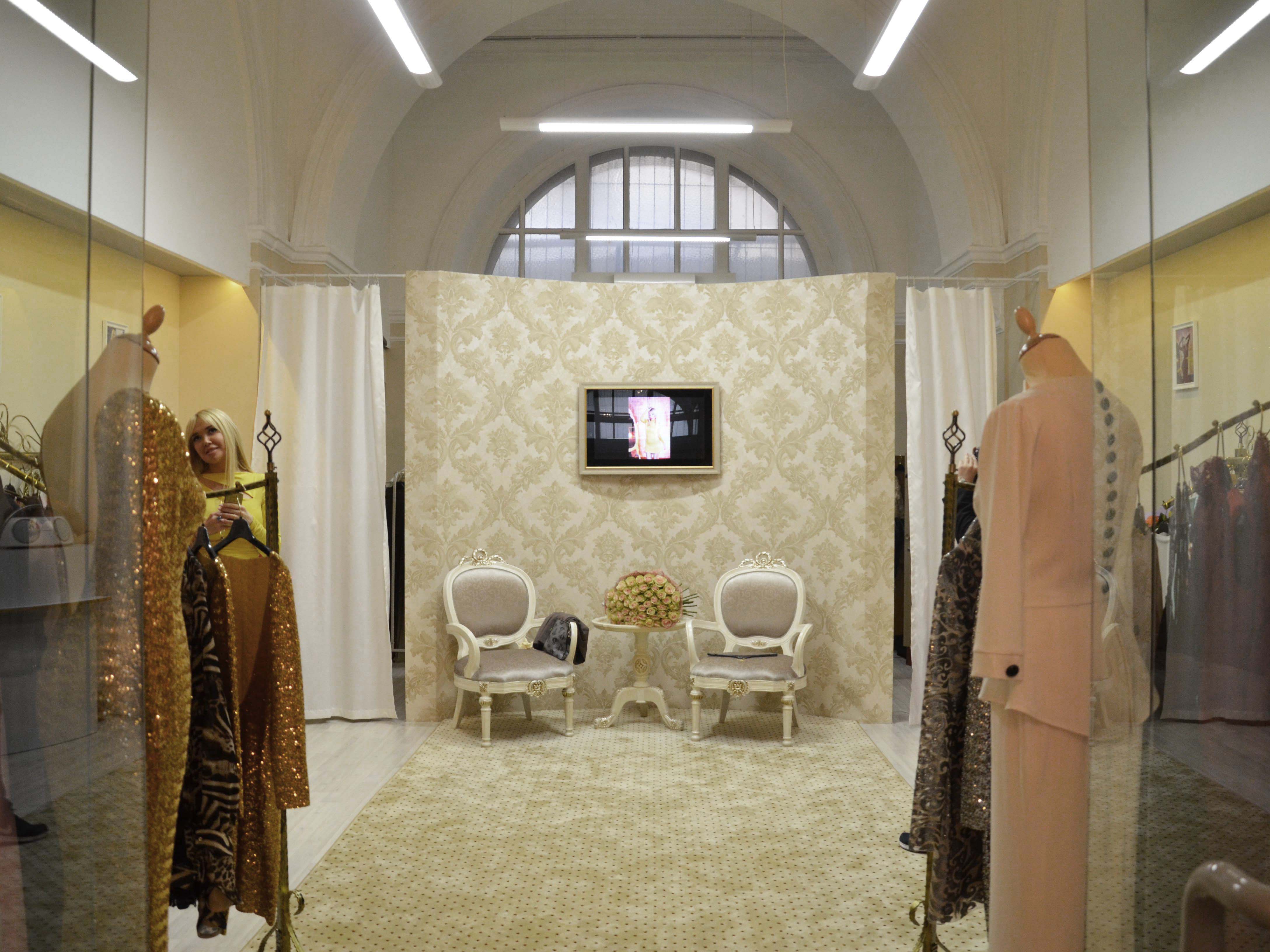 Эскизный проект бутика на Пушечной улице