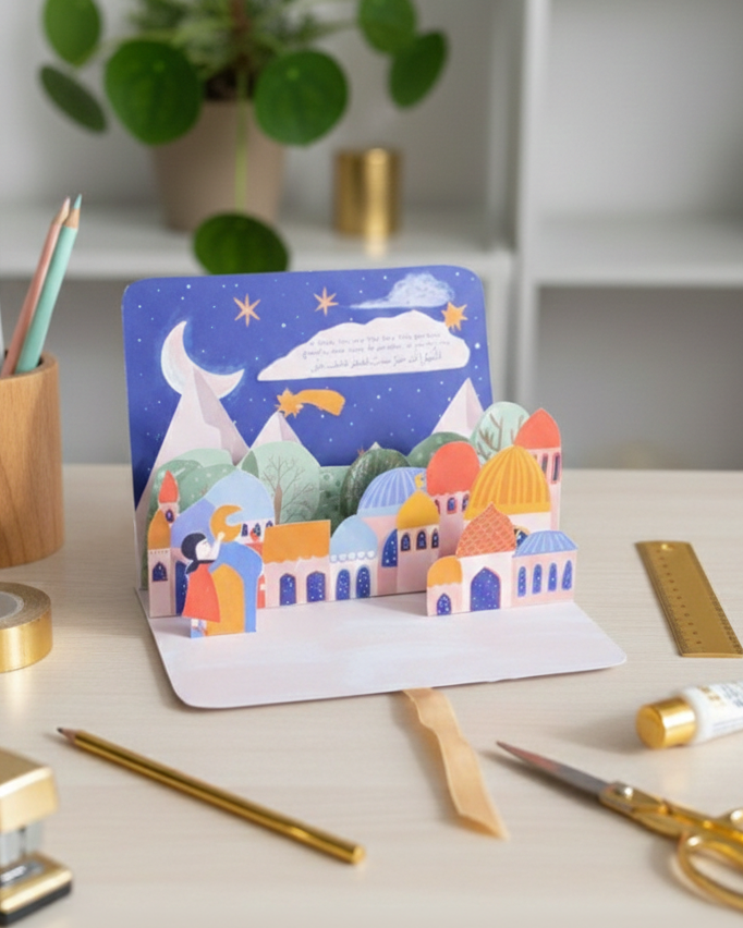 Ramadan Activity for Muslim Kids: Create a Meaningful Pop-Up Dua Card