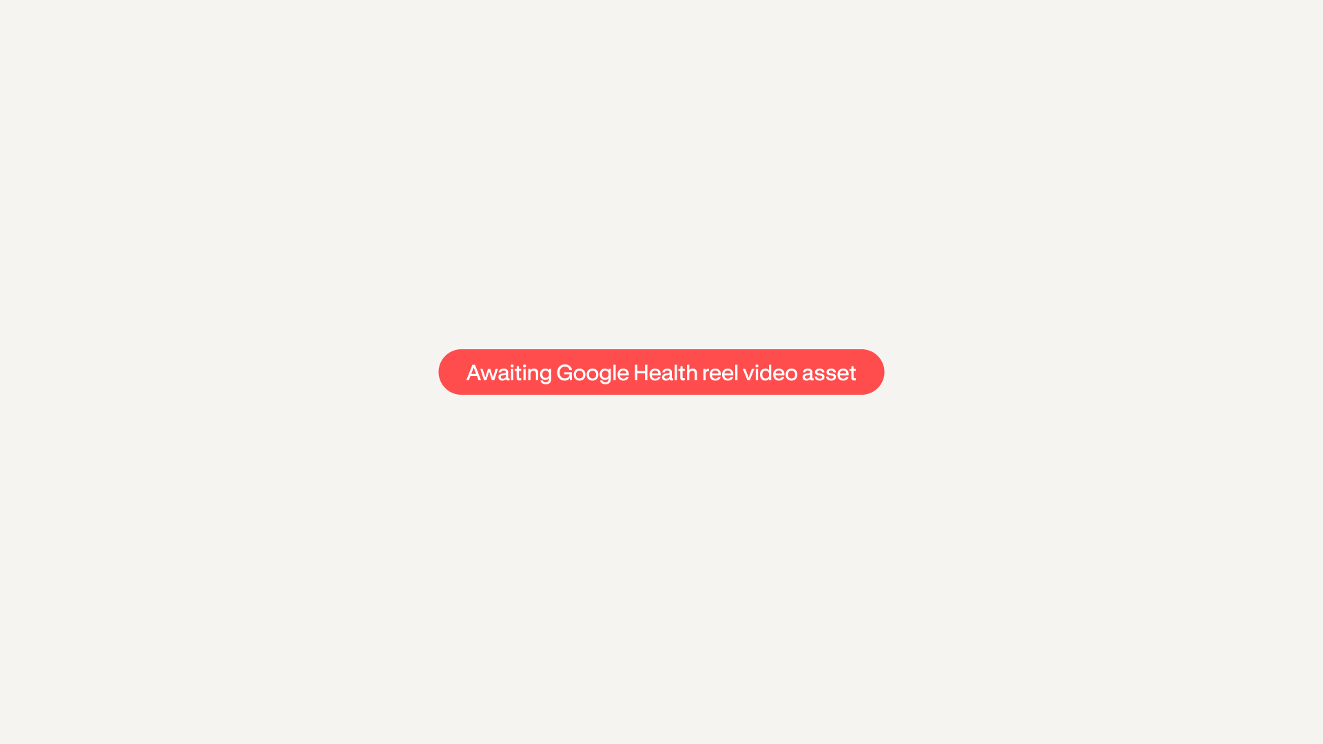 Google Health Placeholder