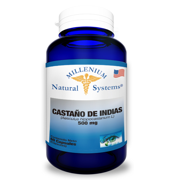 CASTAÑO DE INDIAS 500 mg X60 CAPSULAS - NATURAL SYSTEMS