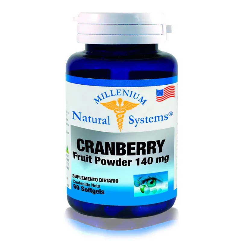 CRANBERRY 140 MG x 60 CAPSULAS - NATURAL SYSTEMS