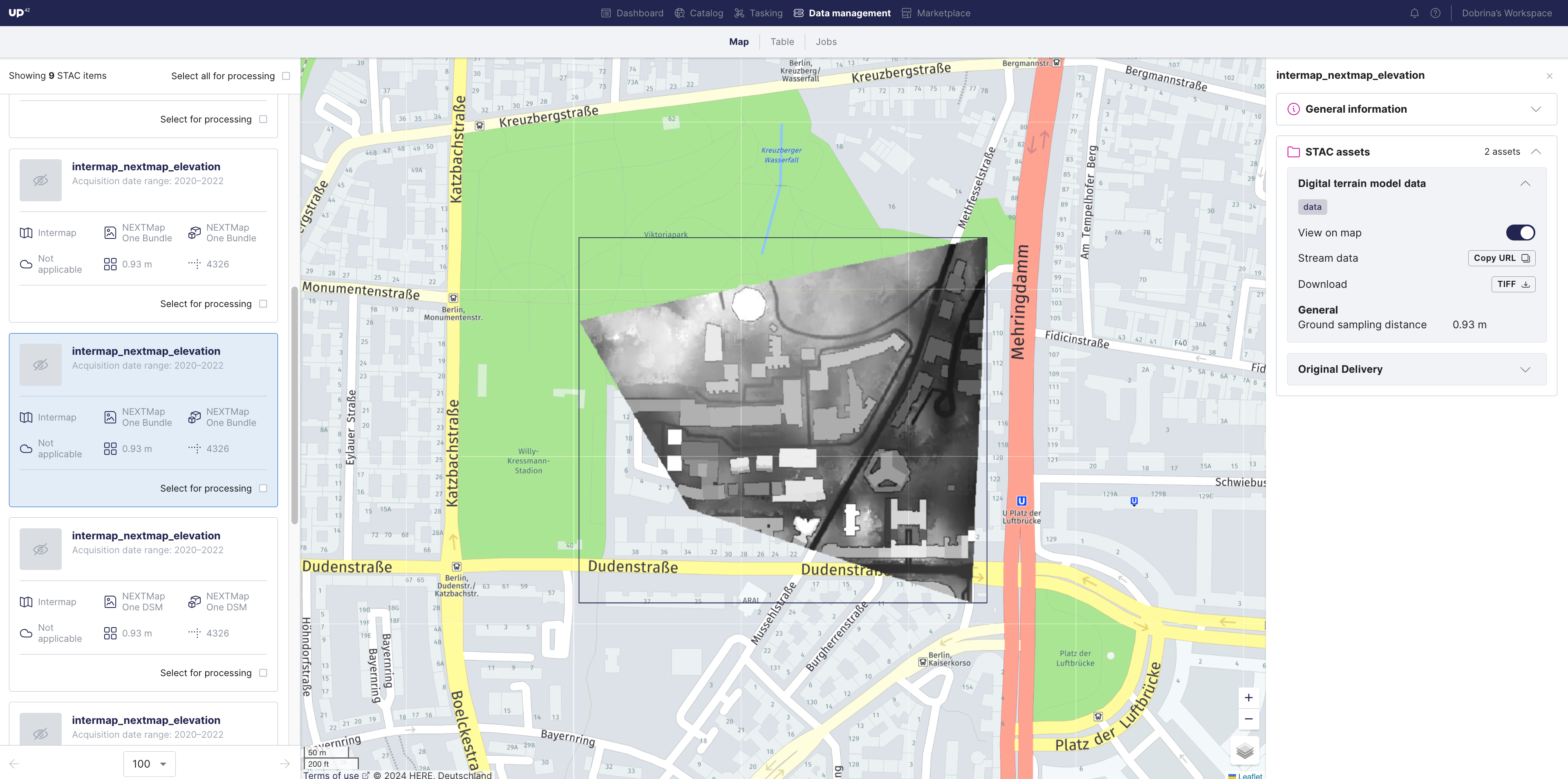 Intermap visualize