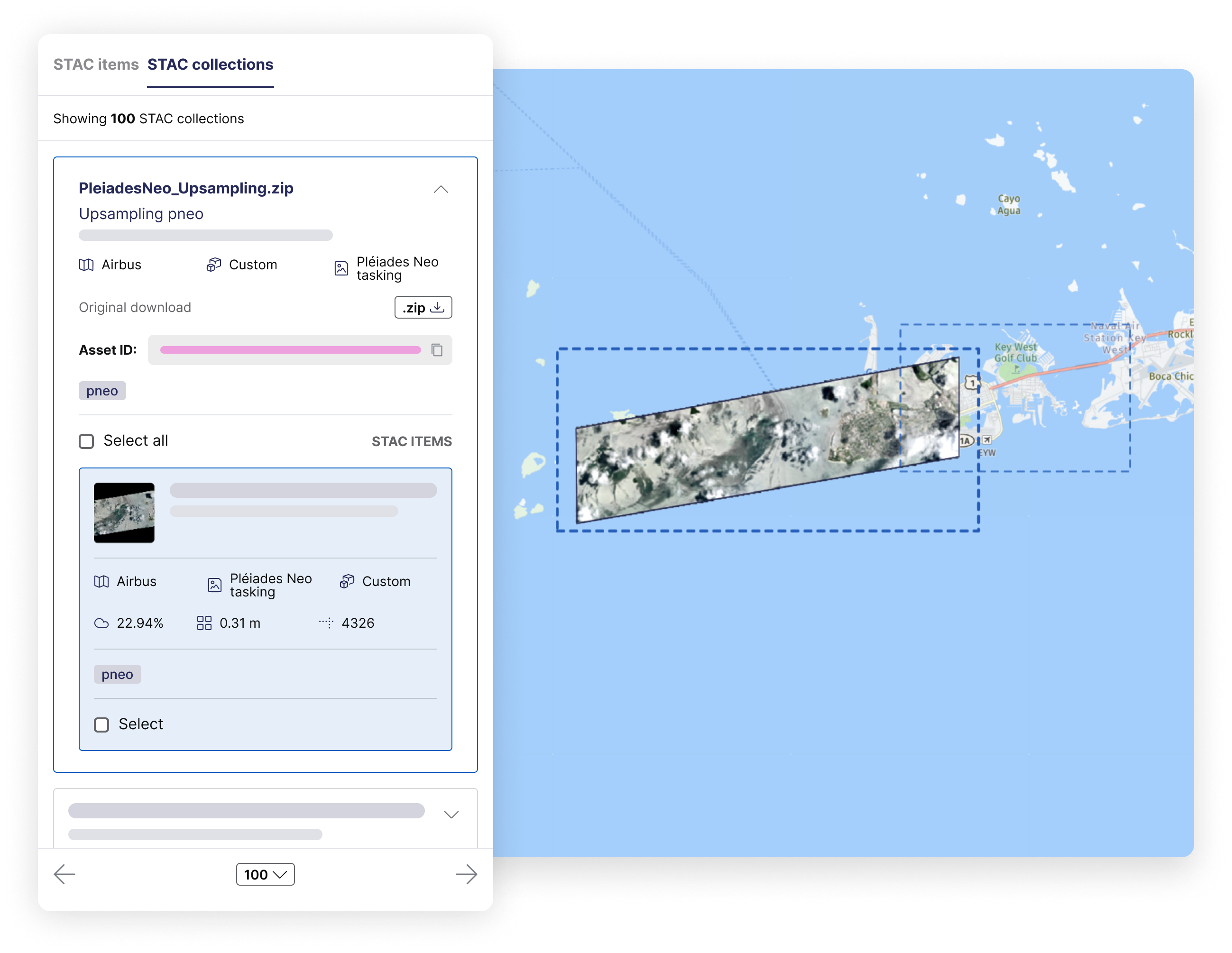 Data Management - STAC collections