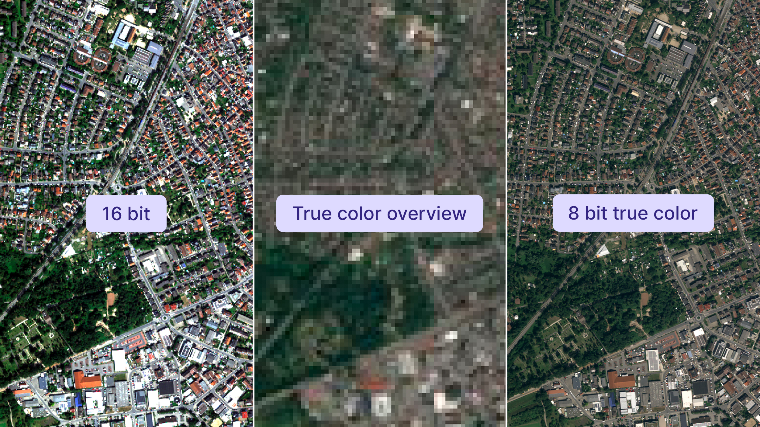 From 16 to 8-bit with True Color Conversion