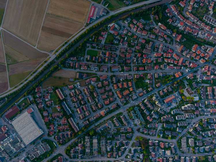 Aerial imagery unsplash